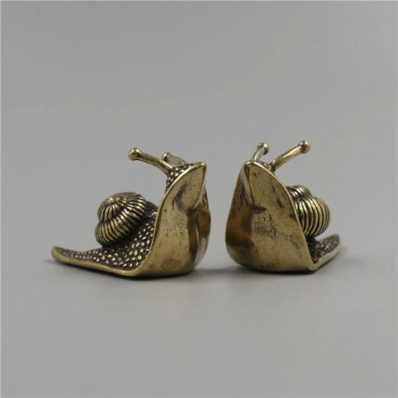 Copper Snail Paperweight