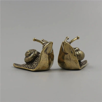 Copper Snail Paperweight